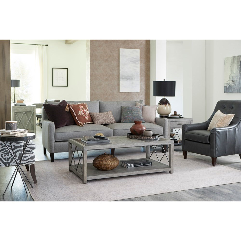 Hammary West End 042 910 Transitional Rectangular Coffee Table